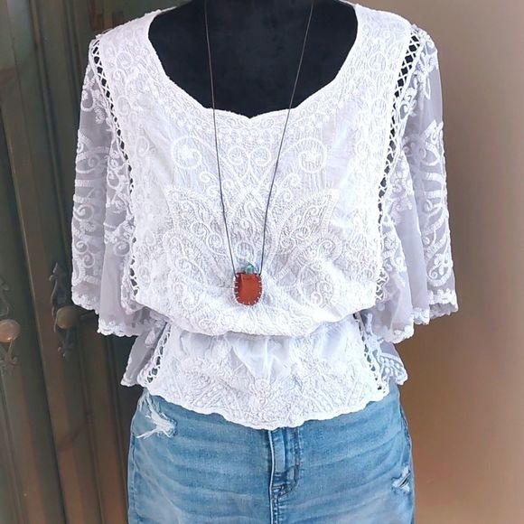 Leather Mini Mojo Bag Necklace by Rust Belt Raised Moss Agate Necklace - Picture 6 of 16